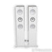 KEF R7 Meta Floorstanding Speakers; White Gloss Pair