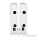 KEF R7 Meta Floorstanding Speakers; White Gloss Pair