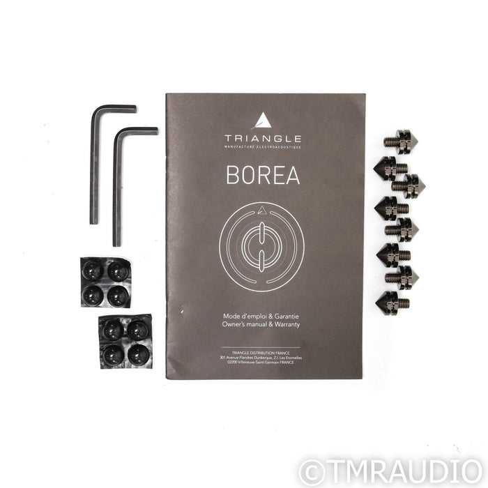 Triangle Borea BR07 Floorstanding Speakers; Light Oak Pair (Demo w/ Warranty)