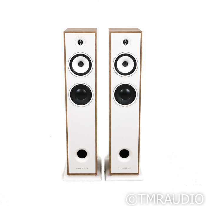 Triangle Borea BR07 Floorstanding Speakers; Light Oak Pair (Demo w/ Warranty)