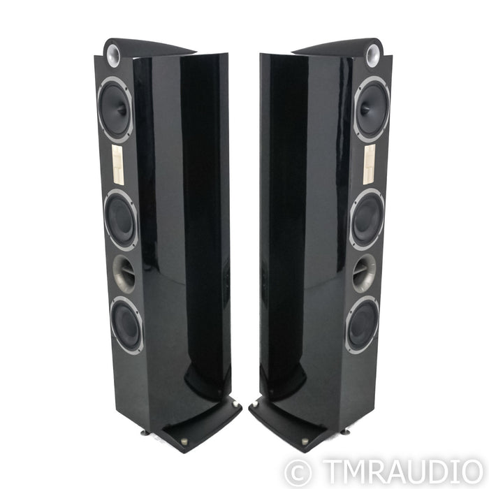 Triangle Genese Quartet Floorstanding Speakers; Black Pair (Demo w/ Warranty)