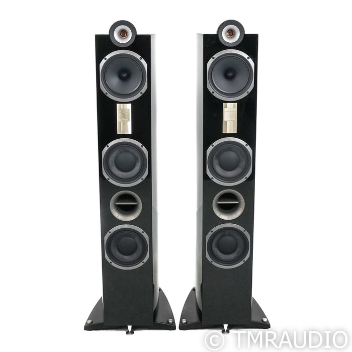 Triangle Genese Quartet Floorstanding Speakers; Black Pair (Demo w/ Warranty)
