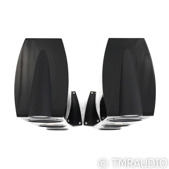 Triangle Genese Quartet Floorstanding Speakers; Black Pair (Demo w/ Warranty)