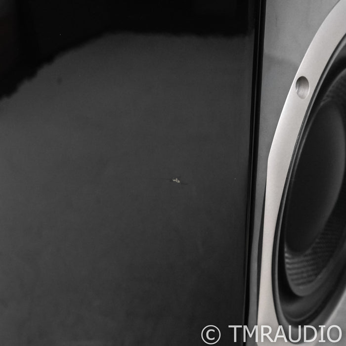 Triangle Signature Alpha Floorstanding Speakers; Black Pair (B-Stock, Warranty)