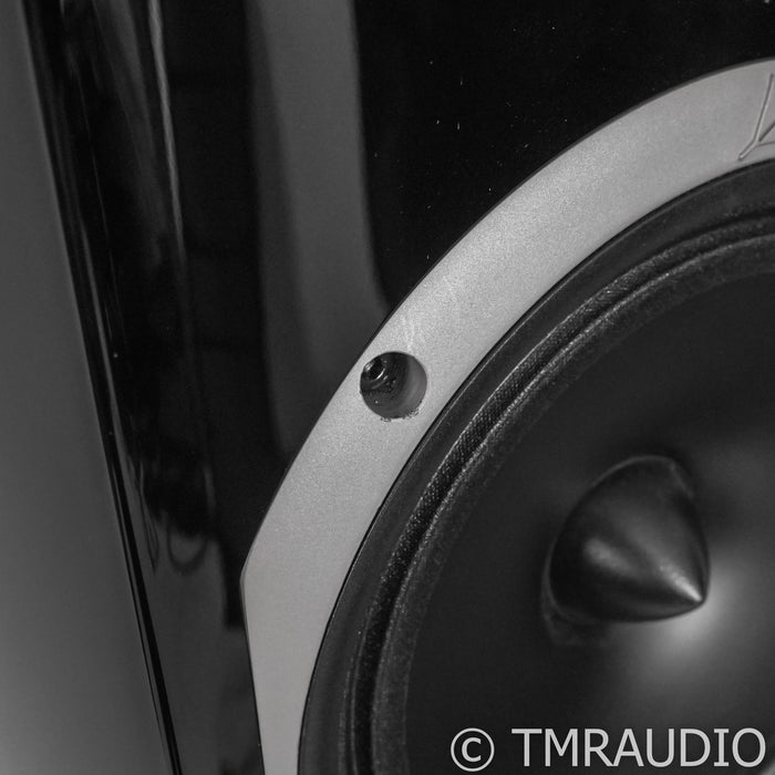 Triangle Signature Alpha Floorstanding Speakers; Black Pair (B-Stock, Warranty)