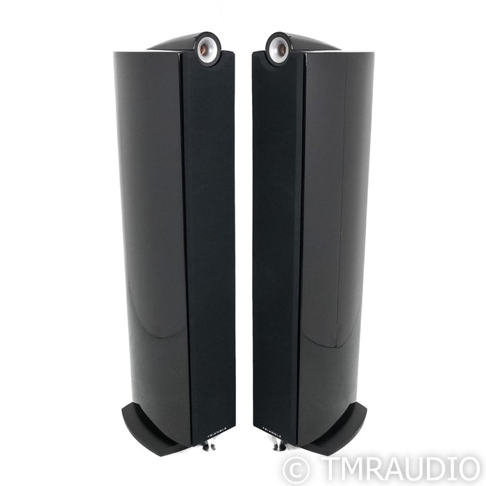Triangle Signature Alpha Floorstanding Speakers; Black Pair (B-Stock, Warranty)