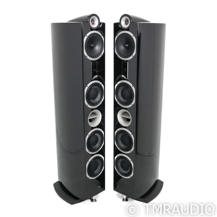 Triangle Signature Alpha Floorstanding Speakers; Black Pair (B-Stock, Warranty)