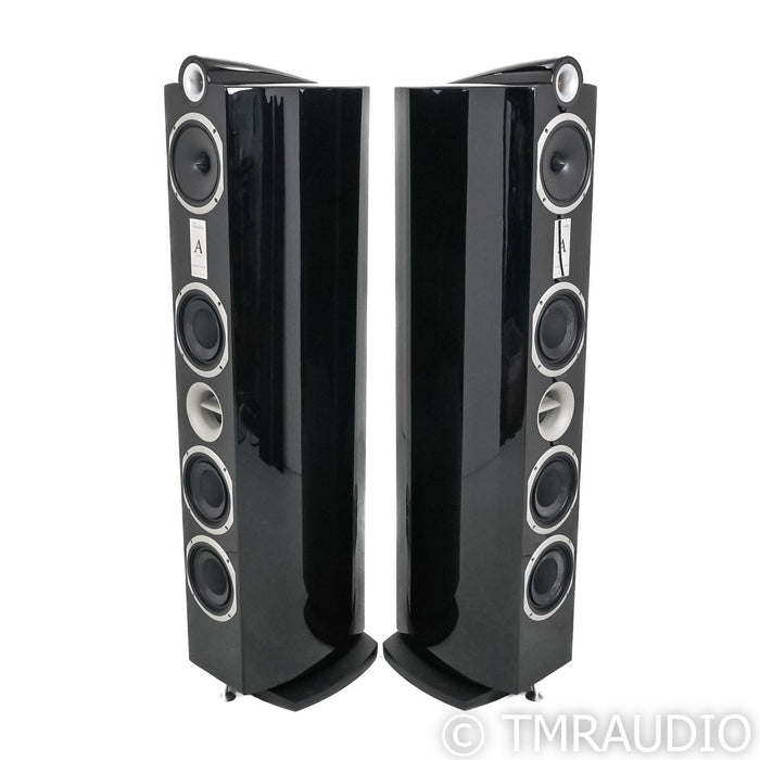 Triangle Signature Alpha Floorstanding Speakers; Black Pair (B-Stock, Warranty)