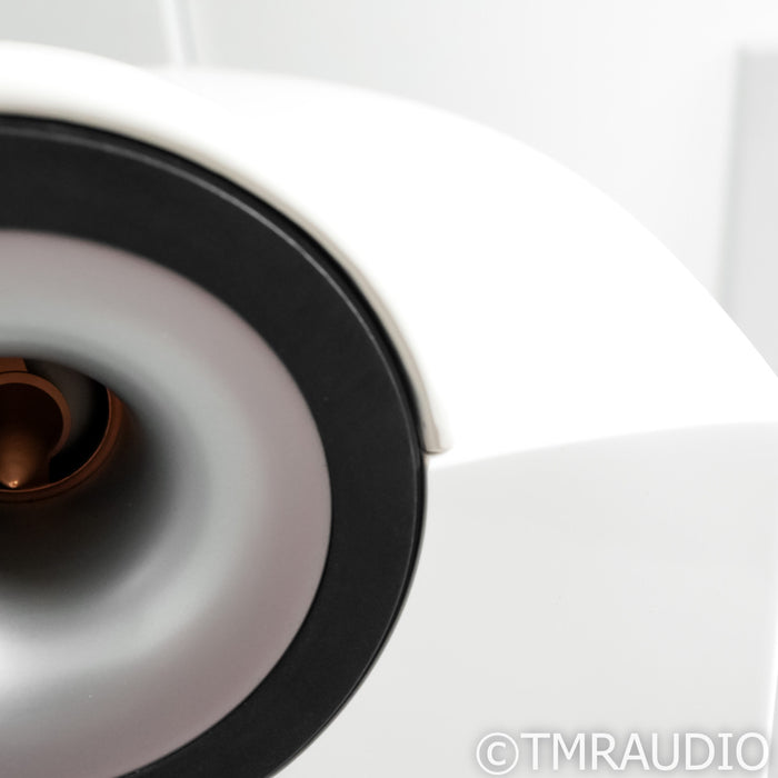 Triangle Signature Delta Floorstanding Speakers; White Pair (Demo w/ Warranty)