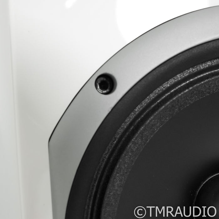 Triangle Signature Delta Floorstanding Speakers; White Pair (Demo w/ Warranty)