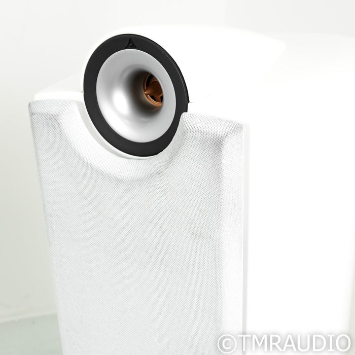 Triangle Signature Delta Floorstanding Speakers; White Pair (Demo w/ Warranty)