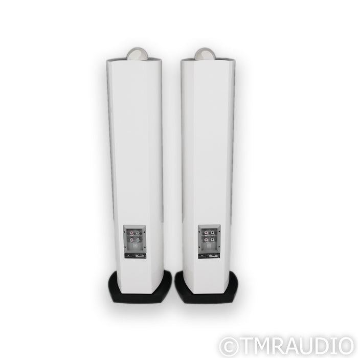 Triangle Signature Delta Floorstanding Speakers; White Pair (Demo w/ Warranty)