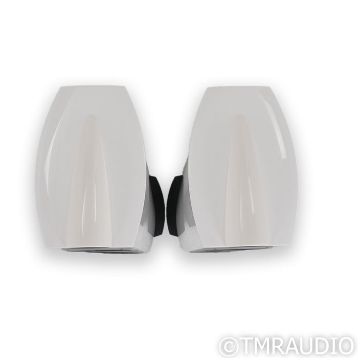 Triangle Signature Delta Floorstanding Speakers; White Pair (Demo w/ Warranty)