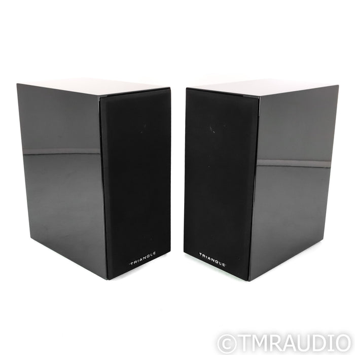 Triangle Esprit Comete Ez Bookshelf Speakers; Black Pair (B-Stock w/ Warranty)