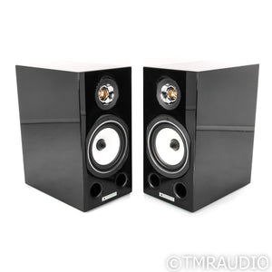 Triangle Esprit Comete Ez Bookshelf Speakers; Black Pair (B-Stock w/ Warranty)