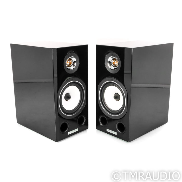 Triangle Esprit Comete Ez Bookshelf Speakers; Black Pair (B-Stock w/ Warranty)