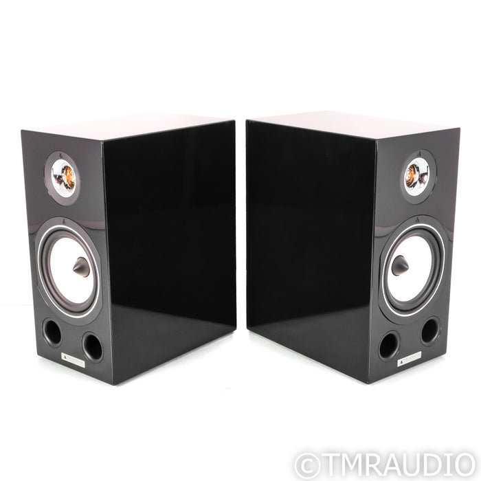 Triangle Esprit Comete Ez Bookshelf Speakers; Black Pair (B-Stock w/ Warranty)