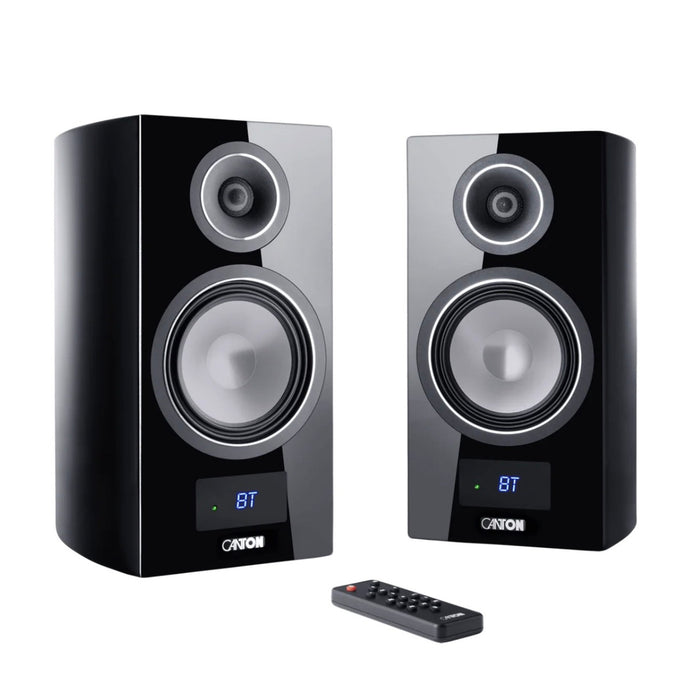 Canton Smart Vento 3 S2 Bookshelf Speakers; Black Pair (Sealed w/ Warranty)