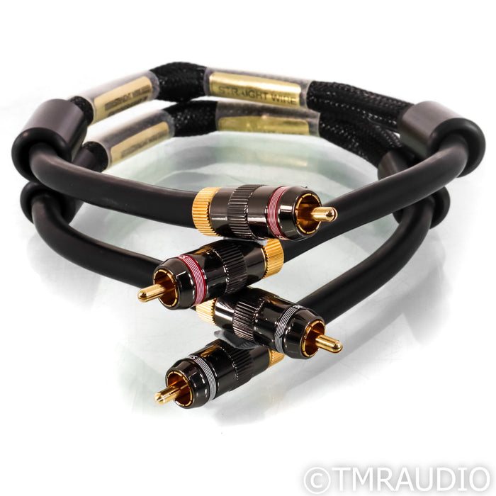 Straight Wire Expressivo II RCA Cables; 0.5m Pair Interconnects