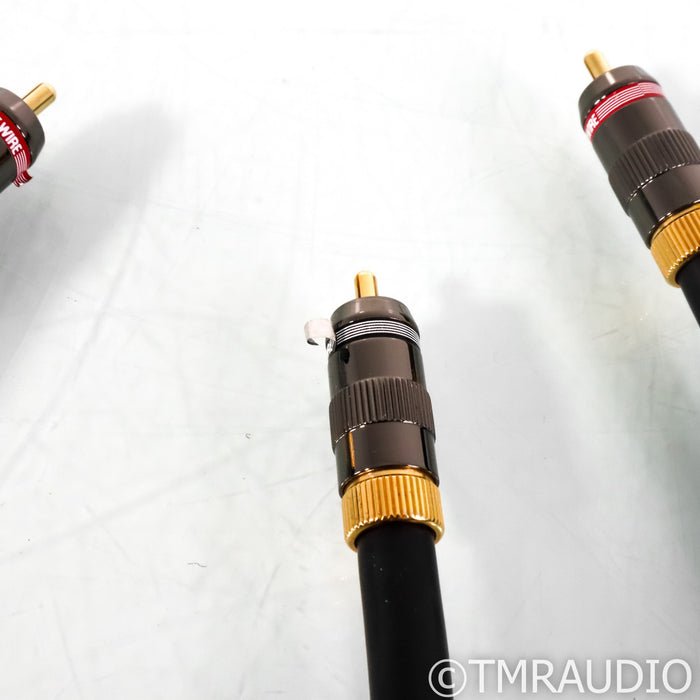 Straight Wire Expressivo II RCA Cables; 0.5m Pair Interconnects