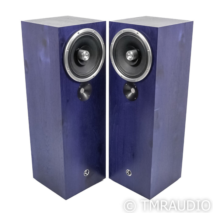 Zu DW 6 Superfly Floorstanding Speakers; Dirty Weekend; Electric Blue Pair