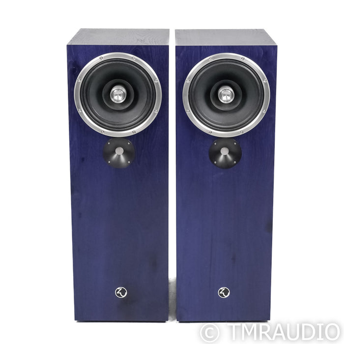 Zu DW 6 Superfly Floorstanding Speakers; Dirty Weekend; Electric Blue Pair
