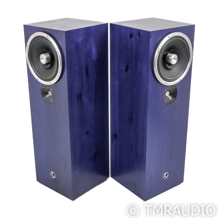Zu DW 6 Superfly Floorstanding Speakers; Dirty Weekend; Electric Blue Pair