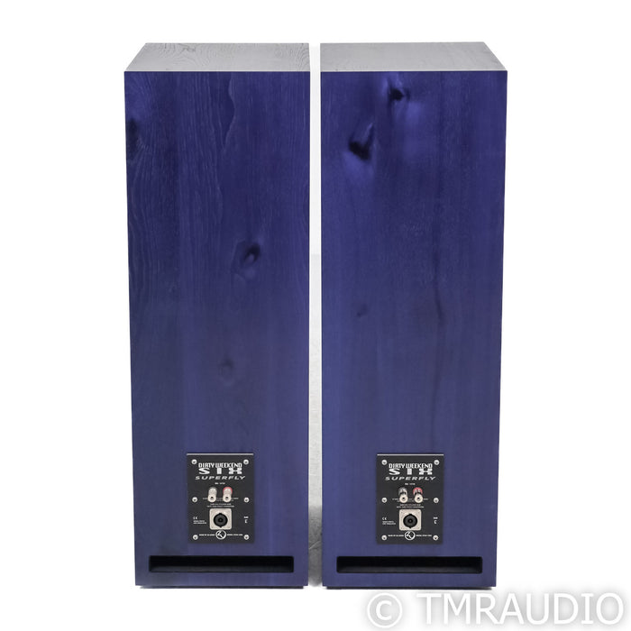 Zu DW 6 Superfly Floorstanding Speakers; Dirty Weekend; Electric Blue Pair