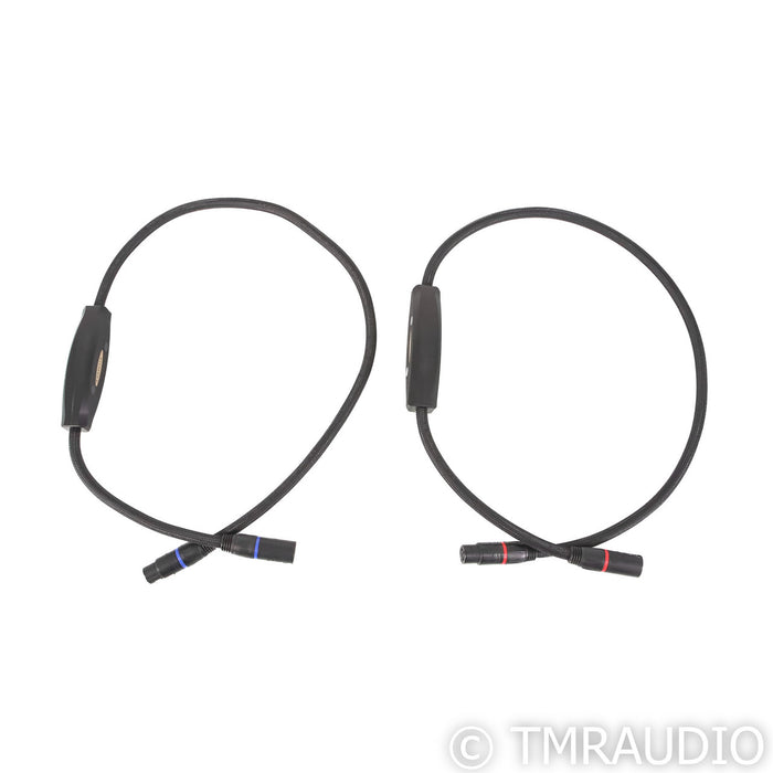 Transparent Audio Ultra G6 XLR Cables; 1m Pair Balanced Interconnects