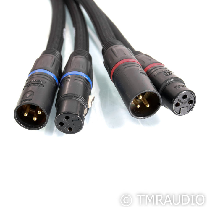 Transparent Audio Ultra G6 XLR Cables; 1m Pair Balanced Interconnects