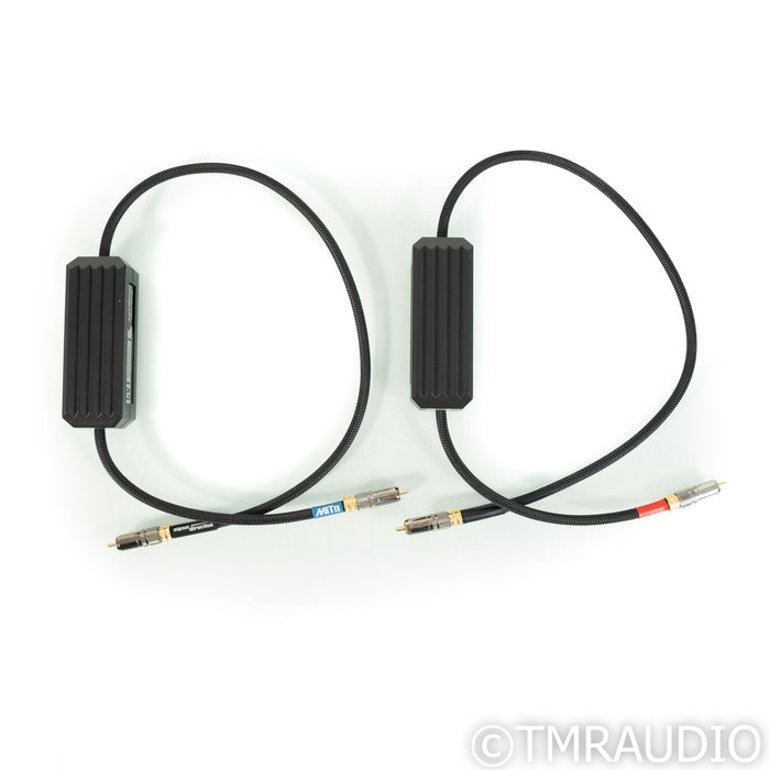 MIT CVT Terminator 1 RCA Cables; 1m Pair Interconnects