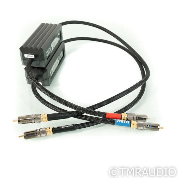 MIT CVT Terminator 1 RCA Cables; 1m Pair Interconnects
