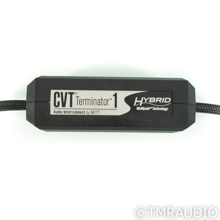 MIT CVT Terminator 1 RCA Cables; 1m Pair Interconnects