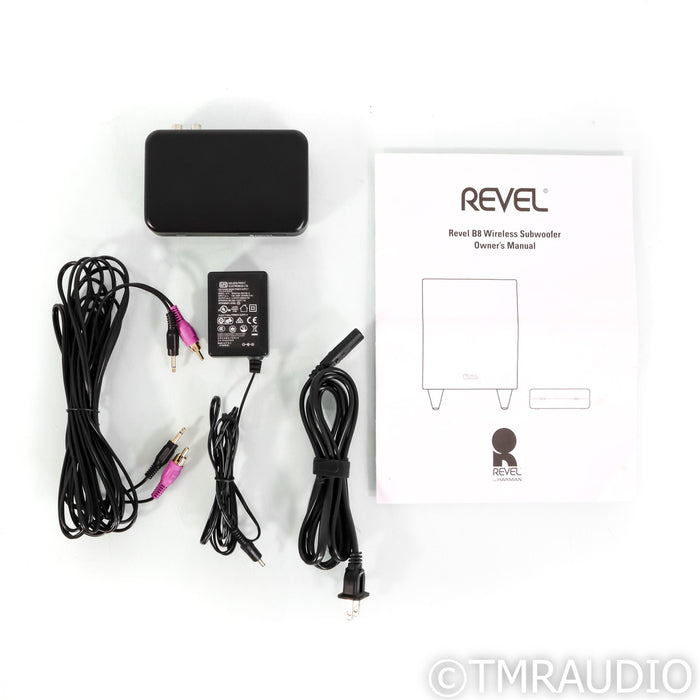 Revel B8 8" Powered Subwoofer; White