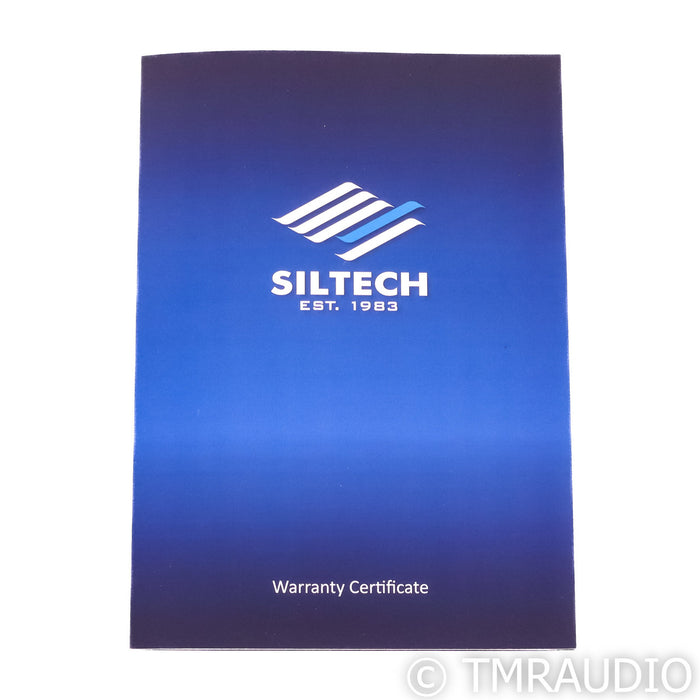 Siltech Classic Legend 380i XLR Cables; 0.75m Pair Balanced Interconnects