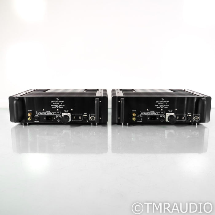 Jeff Rowland Design Model 6 Monoblock Power Amplifiers; Pair