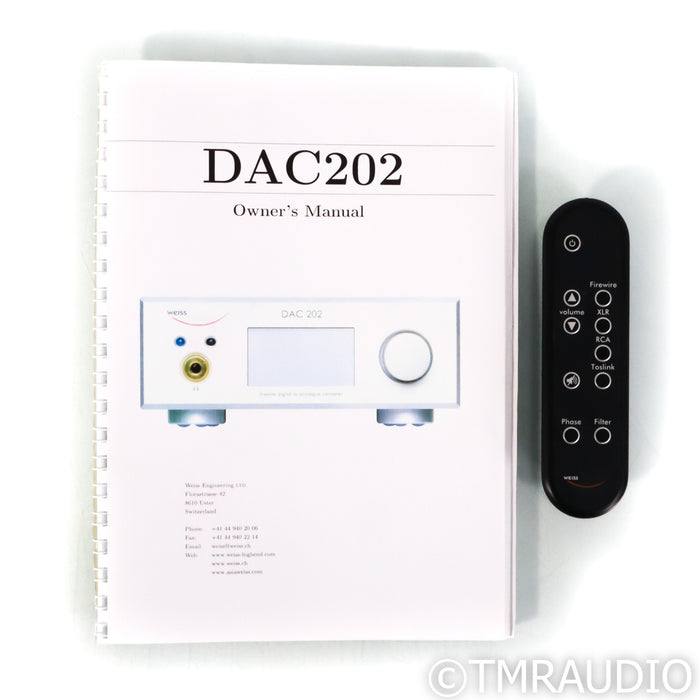 Weiss DAC202; D/A Converter