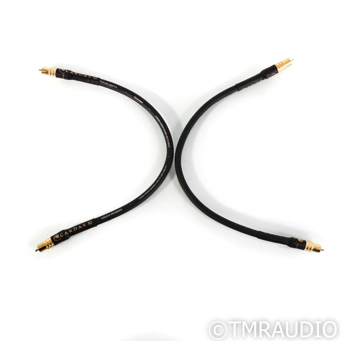 Cardas Audio Golden Reference RCA Cables; 0.5m Pair Interconnects
