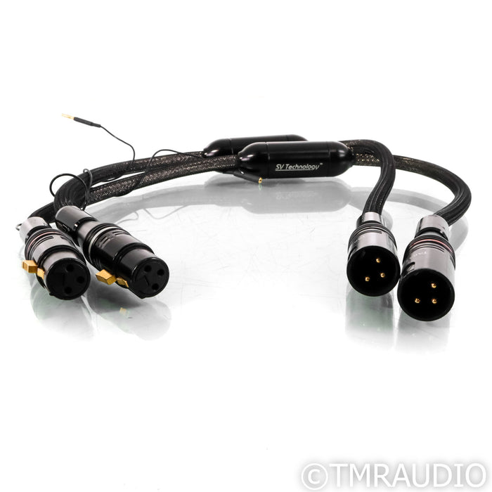 Tara Labs The 3 ISM Onboard XLR Cables; 0.5m Pair Balanced Interconnects