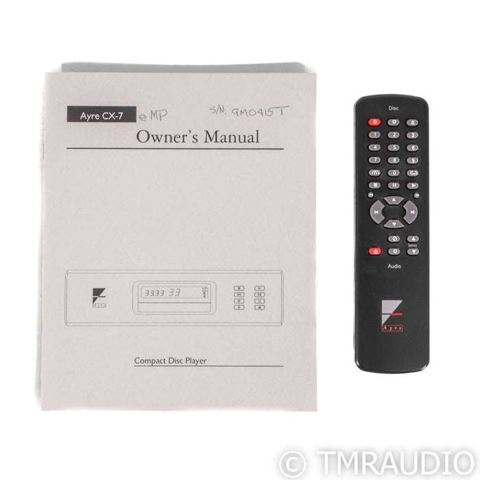Ayre Acoustics CX-7 eMP CD Player