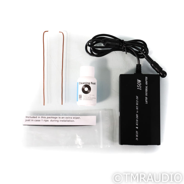 Audio Desk Systeme Glass Ultrasonic Record Cleaner; New Accessories
