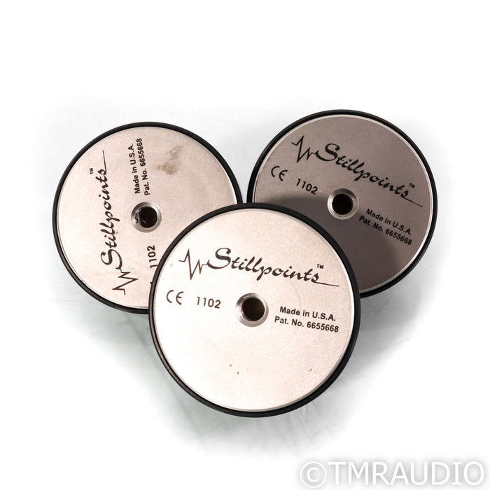 Stillpoints Universal Resonance Damper Footers with Risers (Set of Six)