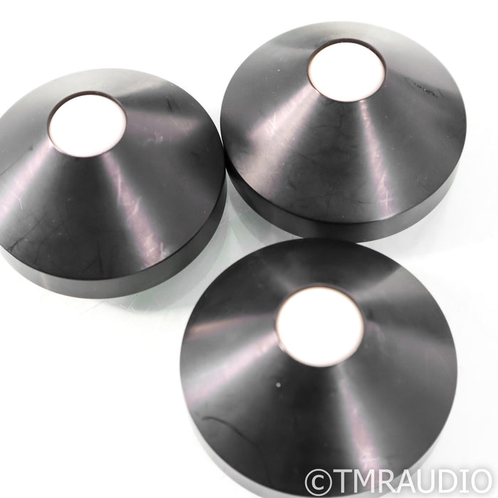 Stillpoints Universal Resonance Damper Footers with Risers (Set of Six)
