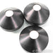 Stillpoints Universal Resonance Damper Footers with Risers (Set of Six)