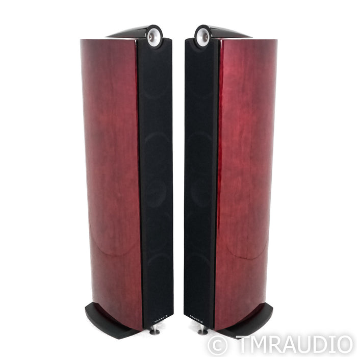 Triangle Signature Alpha Floorstanding Speakers; Mahogany Pair (B-Stock)