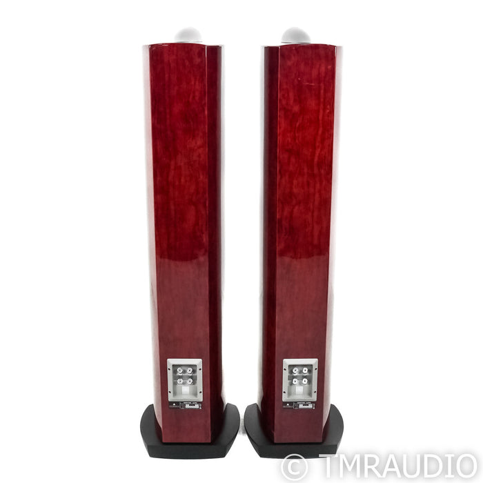 Triangle Signature Alpha Floorstanding Speakers; Mahogany Pair (B-Stock)