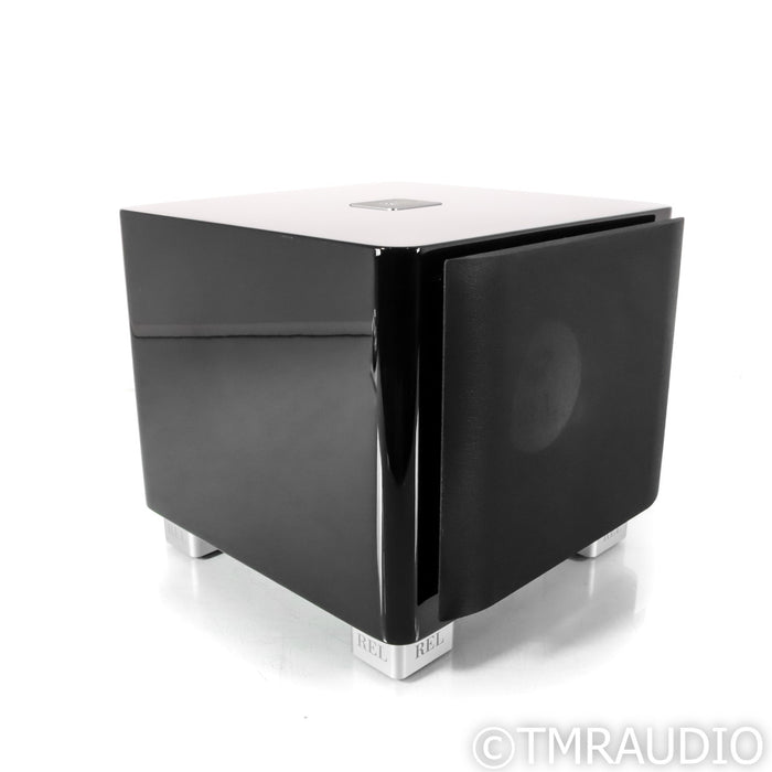 REL T/7x 8" Powered Subwoofer; Gloss Black (Open Box)