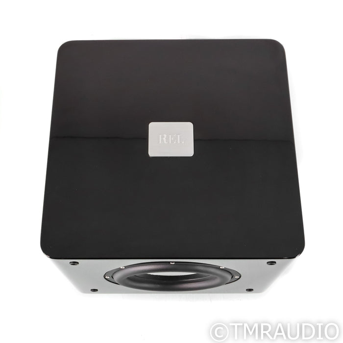 REL T/7x 8" Powered Subwoofer; Gloss Black (Open Box)