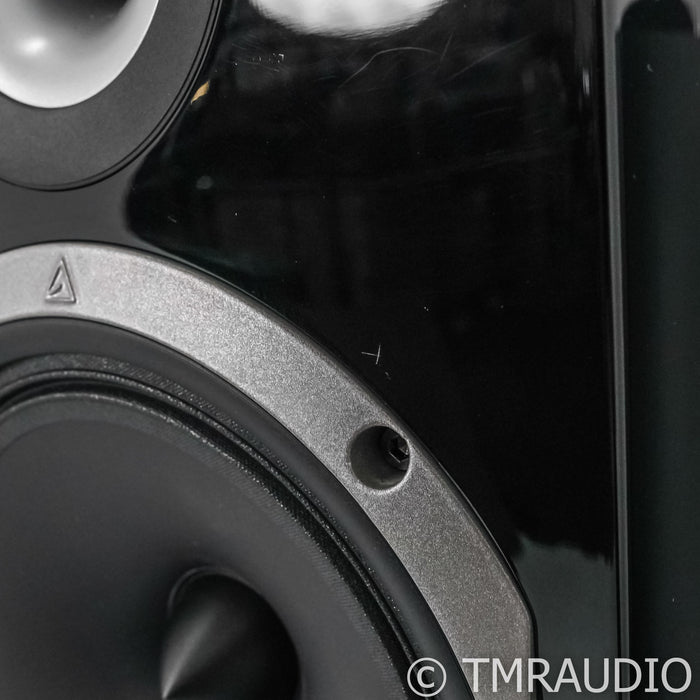 Triangle Genese Quartet Floorstanding Speakers; Black Pair (Demo w/ Warranty)