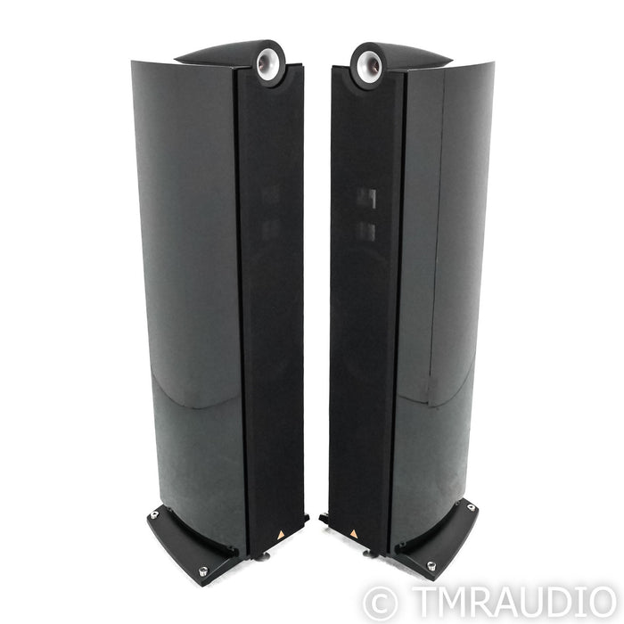 Triangle Genese Quartet Floorstanding Speakers; Black Pair (Demo w/ Warranty)